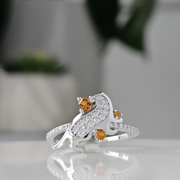 Harry Potter Hogwarts Pride Hufflepuff ring, 925 Sterling Silver - Picture 3 of 5